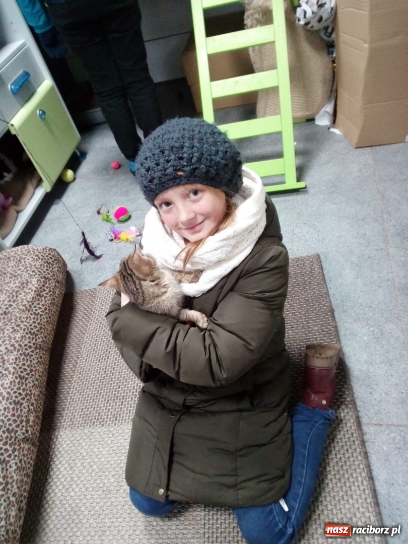 Zdjęcie w galerii na portalu naszraciborz.pl: Klub Wolontariusza z Kuźni Raciborskiej wspomógł raciborskie schronisko wiadomości z regionu