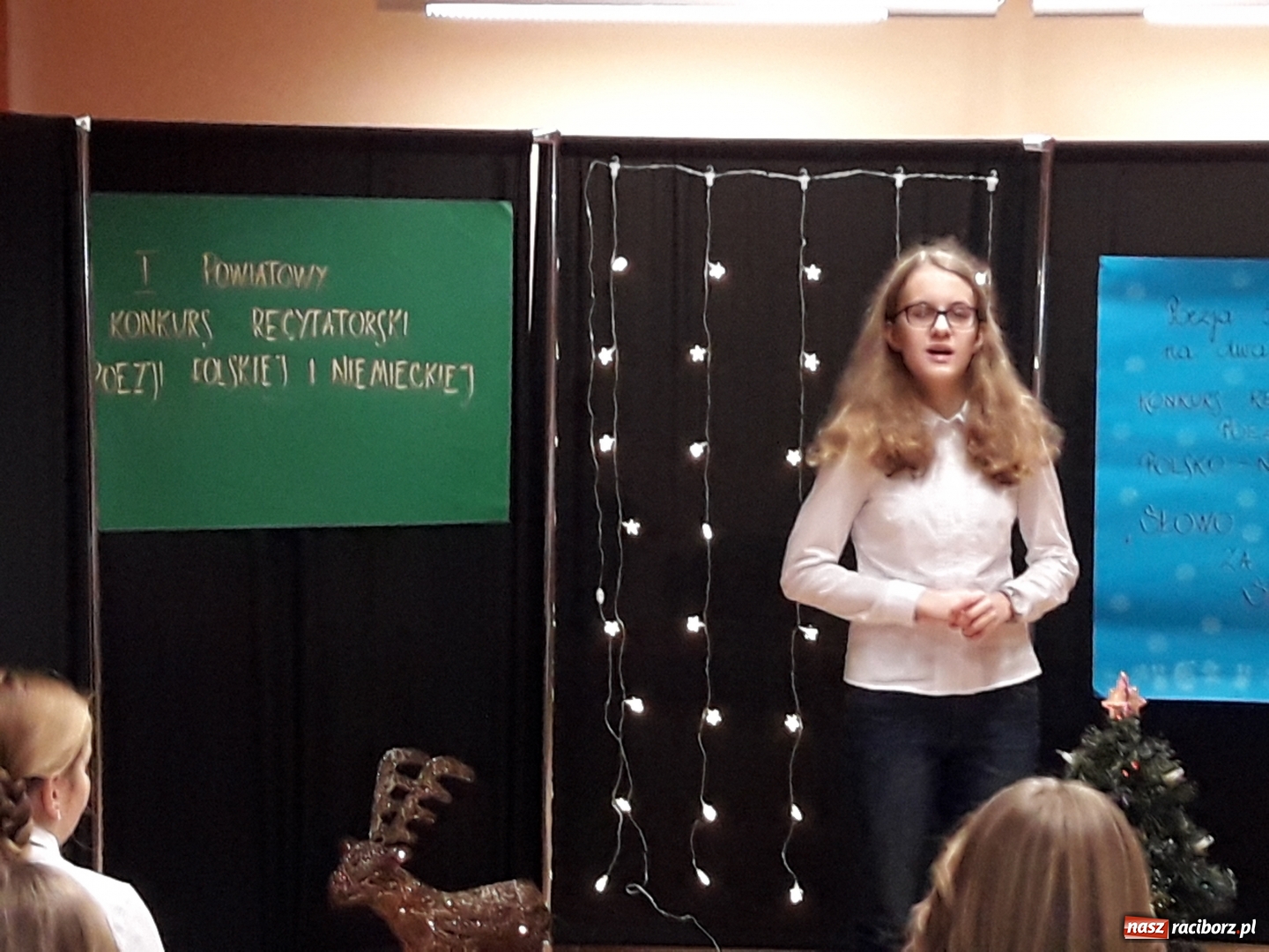 Zdjęcie w galerii na portalu naszraciborz.pl: Słowo za słowem - konkurs recytatorski w SP 1 w Raciborzu wiadomości z regionu