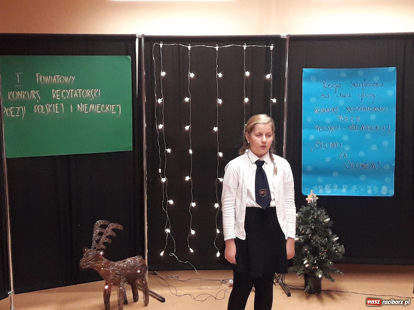 Zdjęcie w galerii na portalu naszraciborz.pl: Słowo za słowem - konkurs recytatorski w SP 1 w Raciborzu wiadomości z regionu
