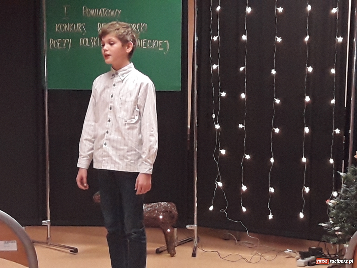 Zdjęcie w galerii na portalu naszraciborz.pl: Słowo za słowem - konkurs recytatorski w SP 1 w Raciborzu wiadomości z regionu