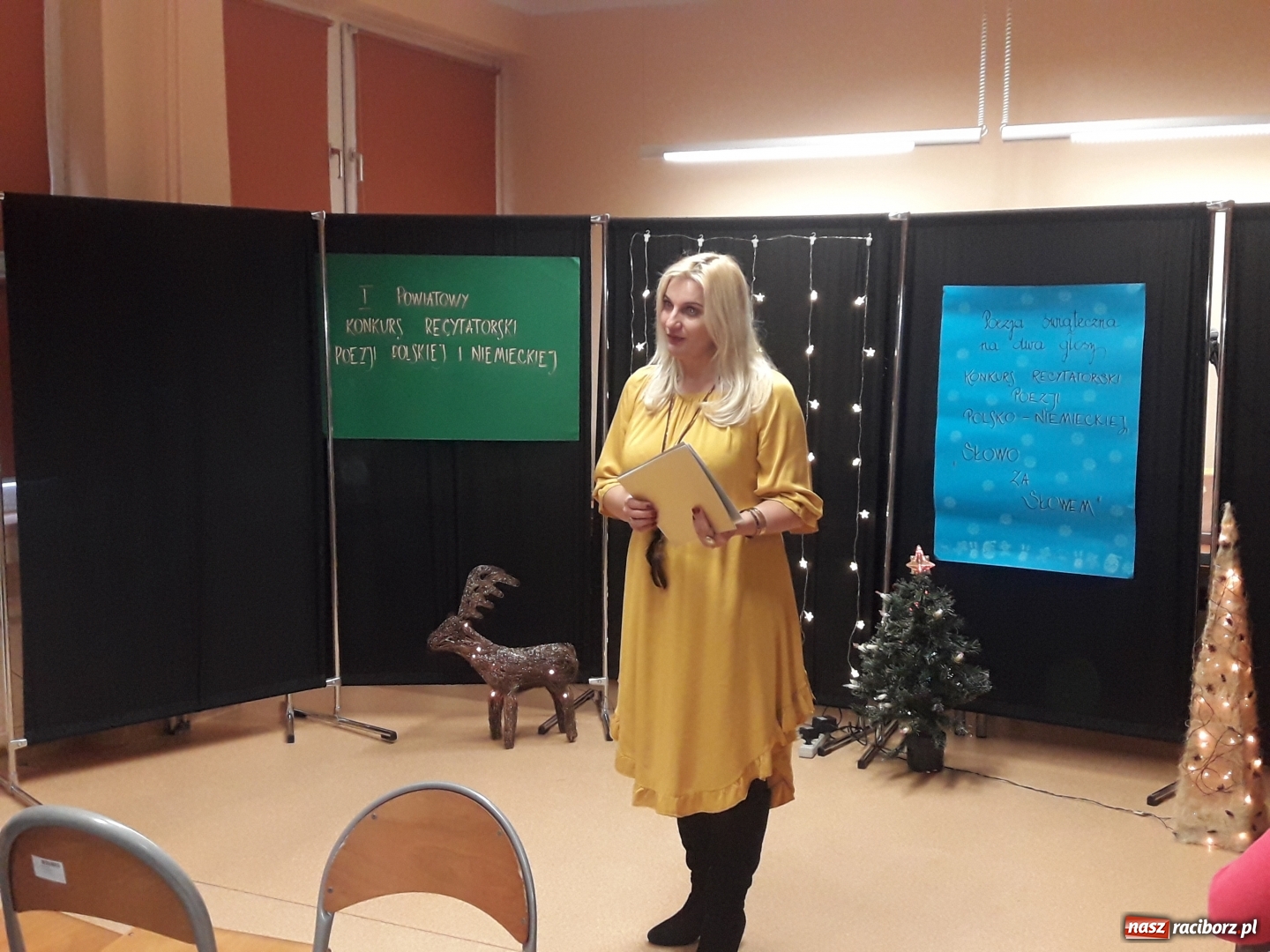 Zdjęcie w galerii na portalu naszraciborz.pl: Słowo za słowem - konkurs recytatorski w SP 1 w Raciborzu wiadomości z regionu