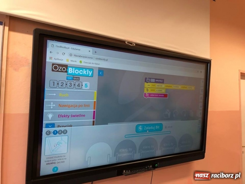 Zdjęcie w galerii na portalu naszraciborz.pl: Warsztaty z ozobotami w SP 15 wiadomości z regionu