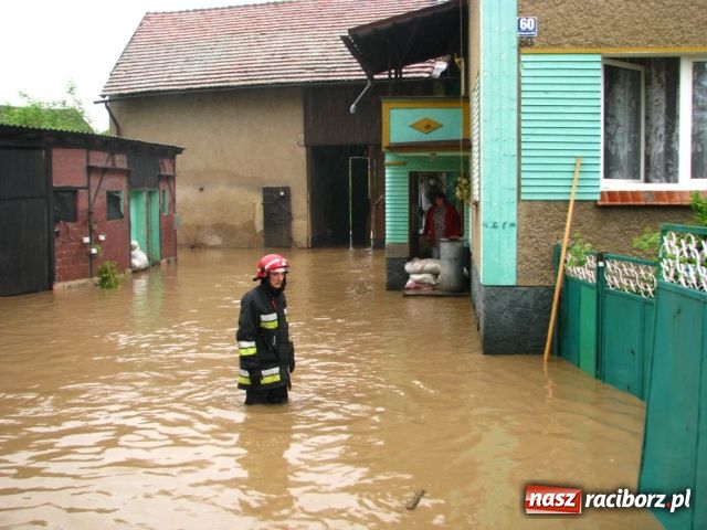Zdjęcie w galerii na portalu naszraciborz.pl: Zalało Ściborzyce i Pilszcz wiadomości z regionu