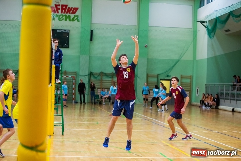 Zdjęcie w galerii na portalu naszraciborz.pl: Turniej Mikołajkowy w Piłce Siatkowej w Arenie Rafako wiadomości z regionu