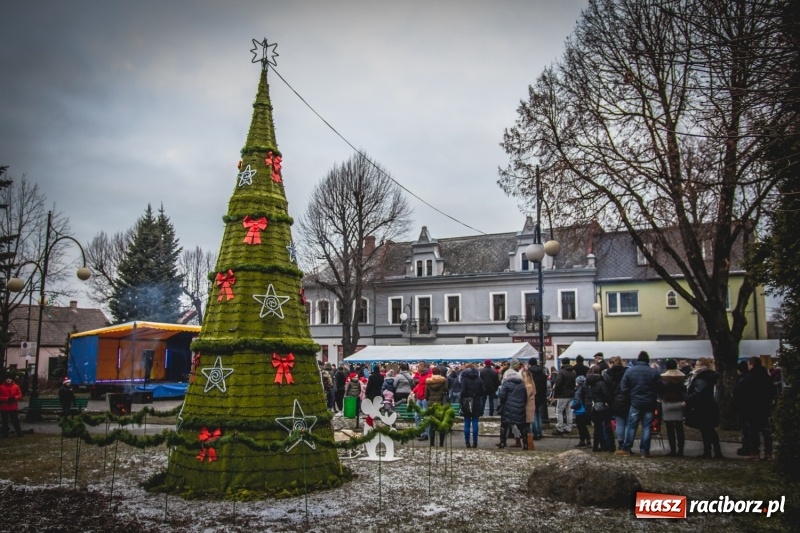 Zdjęcie w galerii na portalu naszraciborz.pl: W Krzanowicach gotowi na Boże Narodzenie. Dziś na rynku odbyło się rozpalenie choinki  wiadomości z regionu
