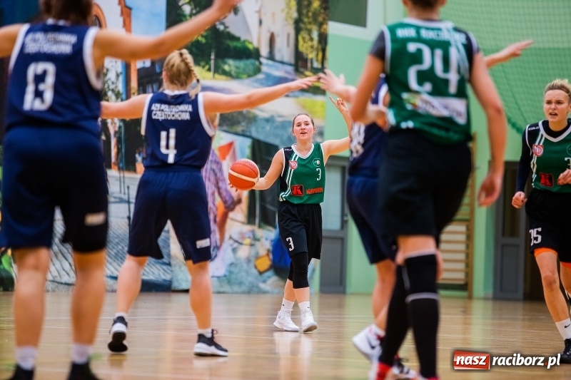 Zdjęcie w galerii na portalu naszraciborz.pl: Raciborskim koszykarkom idzie jak po grudzie. Dziewiąty mecz i dziewiąta porażka wiadomości z regionu