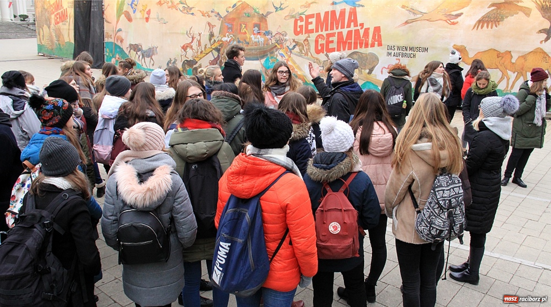 Zdjęcie w galerii na portalu naszraciborz.pl: Uczniowie I LO zobaczyli Wiedeń w świątecznej odsłonie wiadomości z regionu