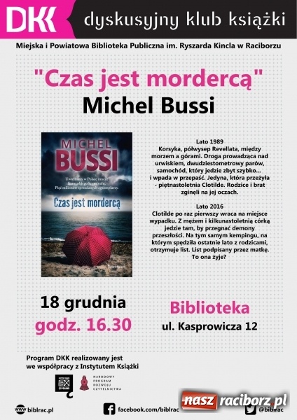 Zdjęcie w galerii na portalu naszraciborz.pl: Dyskusyjne Kluby Książki zapraszają na przedświąteczne spotkania wiadomości z regionu