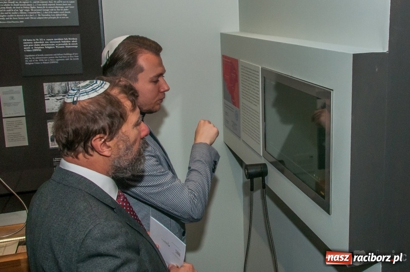 Zdjęcie w galerii na portalu naszraciborz.pl: Żydzi na Górnym Śląsku. Otwarcie wystawy stałej w gliwickim Muzeum wiadomości z regionu