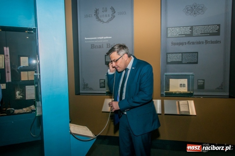 Zdjęcie w galerii na portalu naszraciborz.pl: Żydzi na Górnym Śląsku. Otwarcie wystawy stałej w gliwickim Muzeum wiadomości z regionu