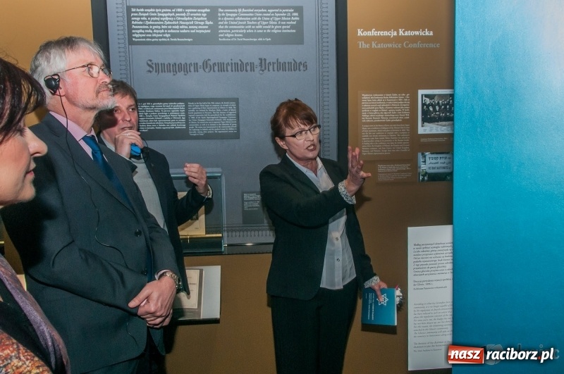 Zdjęcie w galerii na portalu naszraciborz.pl: Żydzi na Górnym Śląsku. Otwarcie wystawy stałej w gliwickim Muzeum wiadomości z regionu