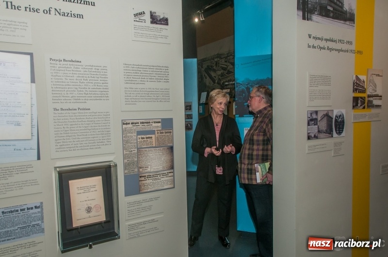 Zdjęcie w galerii na portalu naszraciborz.pl: Żydzi na Górnym Śląsku. Otwarcie wystawy stałej w gliwickim Muzeum wiadomości z regionu