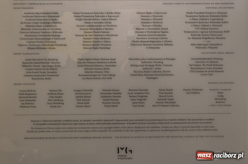 Zdjęcie w galerii na portalu naszraciborz.pl: Żydzi na Górnym Śląsku. Otwarcie wystawy stałej w gliwickim Muzeum wiadomości z regionu