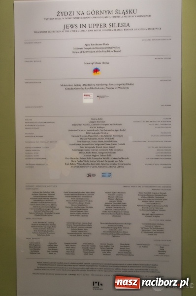 Zdjęcie w galerii na portalu naszraciborz.pl: Żydzi na Górnym Śląsku. Otwarcie wystawy stałej w gliwickim Muzeum wiadomości z regionu