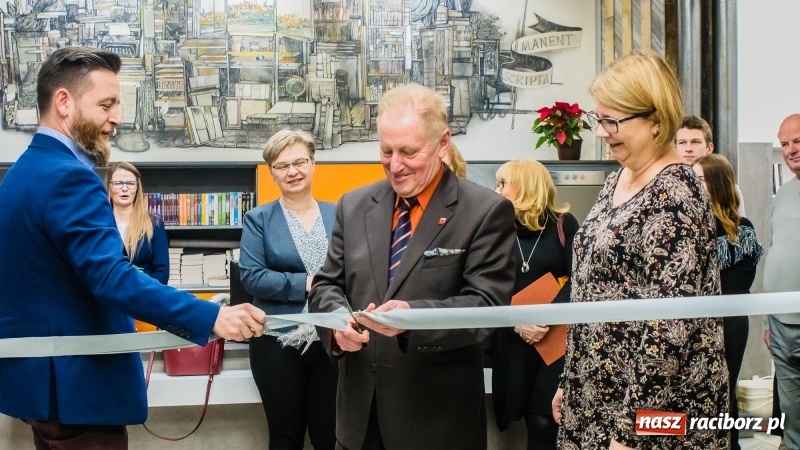 Zdjęcie w galerii na portalu naszraciborz.pl: Remont zakończony. Miejska i Powiatowa Biblioteka Publiczna oficjalnie otwarta wiadomości z regionu