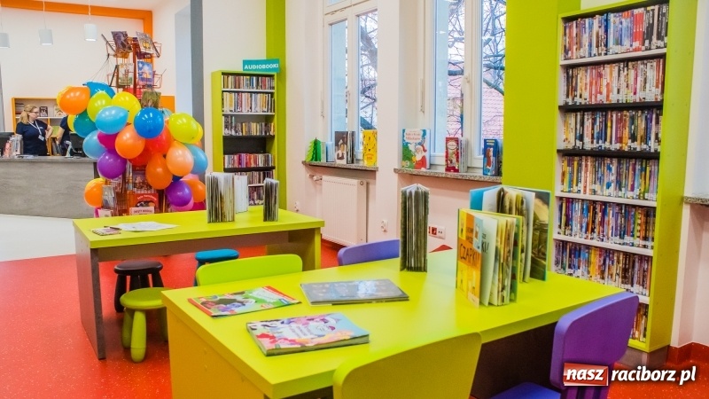 Zdjęcie w galerii na portalu naszraciborz.pl: Remont zakończony. Miejska i Powiatowa Biblioteka Publiczna oficjalnie otwarta wiadomości z regionu