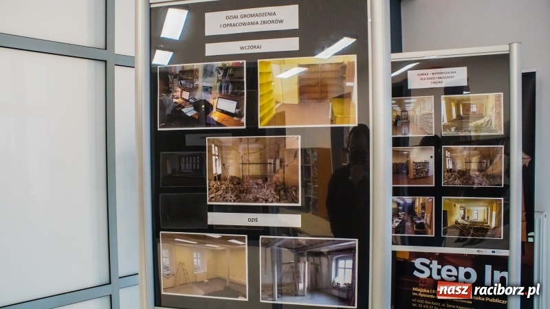 Zdjęcie w galerii na portalu naszraciborz.pl: Remont zakończony. Miejska i Powiatowa Biblioteka Publiczna oficjalnie otwarta wiadomości z regionu