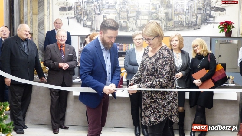 Zdjęcie w galerii na portalu naszraciborz.pl: Remont zakończony. Miejska i Powiatowa Biblioteka Publiczna oficjalnie otwarta wiadomości z regionu