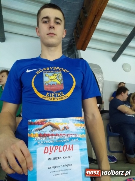 Zdjęcie w galerii na portalu naszraciborz.pl: Pływanie. Pięć medali pływaków Szkoły Mistrzostwa Sportowego wiadomości z regionu