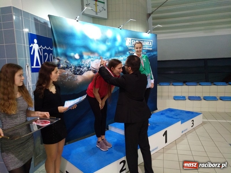 Zdjęcie w galerii na portalu naszraciborz.pl: Pływanie. Pięć medali pływaków Szkoły Mistrzostwa Sportowego wiadomości z regionu