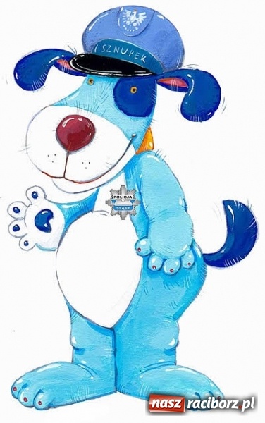 Zdjęcie w galerii na portalu naszraciborz.pl: SP 18 bije rekord w kolorowaniu Sznupka - policyjnej maskotki wiadomości z regionu