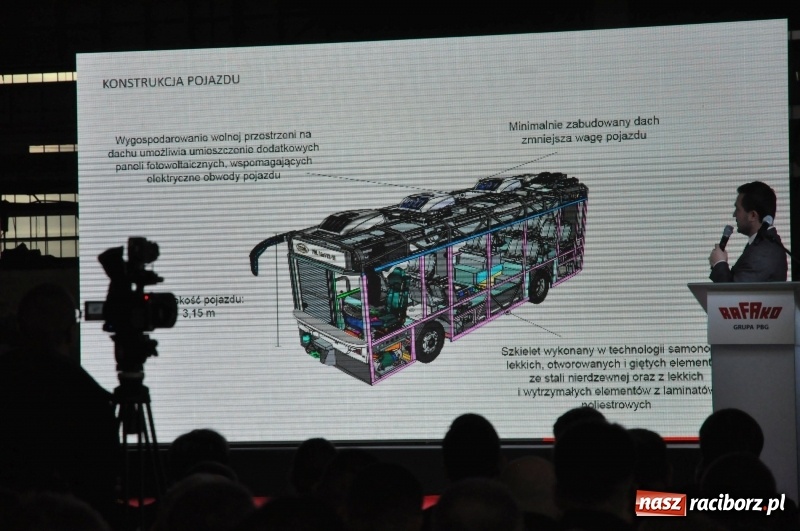 Zdjęcie w galerii na portalu naszraciborz.pl: E-BUS z Rafako na jazdach testowych [WIDEO] wiadomości z regionu