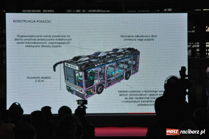 Zdjęcie w galerii na portalu naszraciborz.pl: E-BUS z Rafako na jazdach testowych [WIDEO] wiadomości z regionu