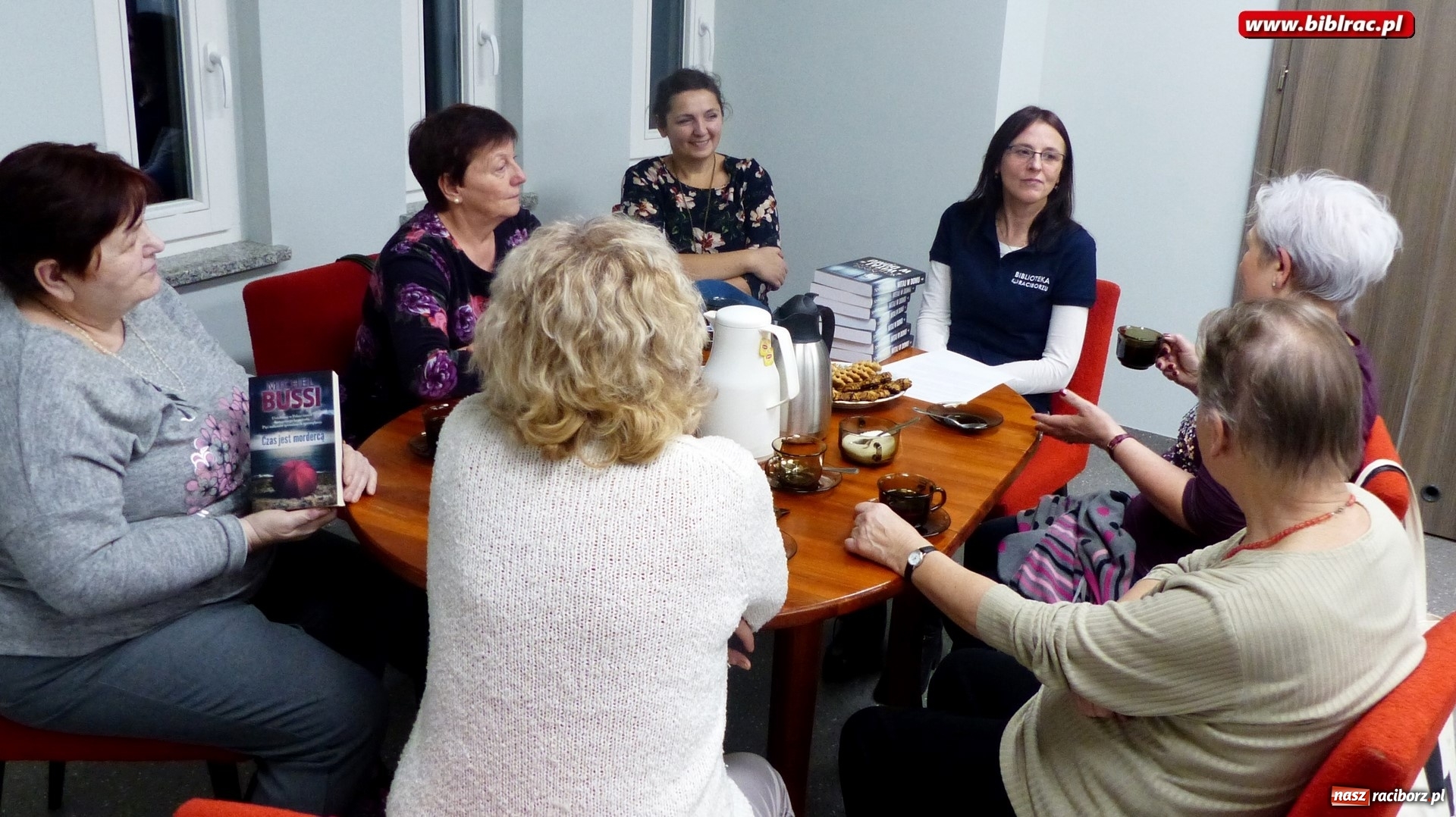 Zdjęcie w galerii na portalu naszraciborz.pl: Czas jest mordercą w Dyskusyjnym Klubie Książki wiadomości z regionu