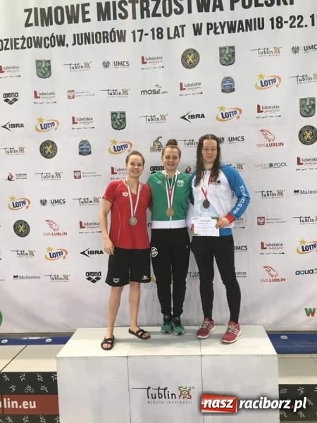 Zdjęcie w galerii na portalu naszraciborz.pl: Cztery medale jak świąteczne prezenty od pływaków  wiadomości z regionu