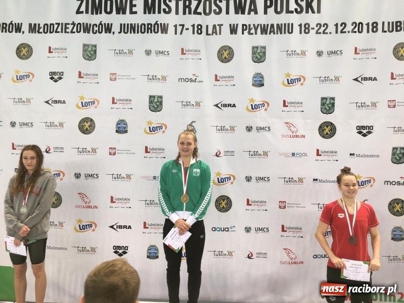 Zdjęcie w galerii na portalu naszraciborz.pl: Cztery medale jak świąteczne prezenty od pływaków  wiadomości z regionu