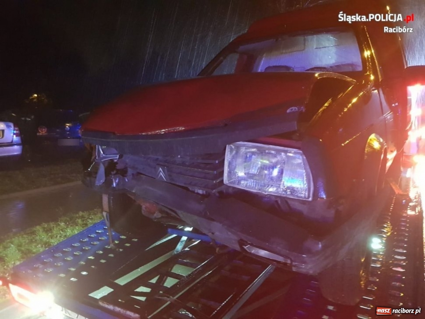 Zdjęcie w galerii na portalu naszraciborz.pl: Pijany kierowca chciał przekupić raciborskich policjantów wiadomości z regionu