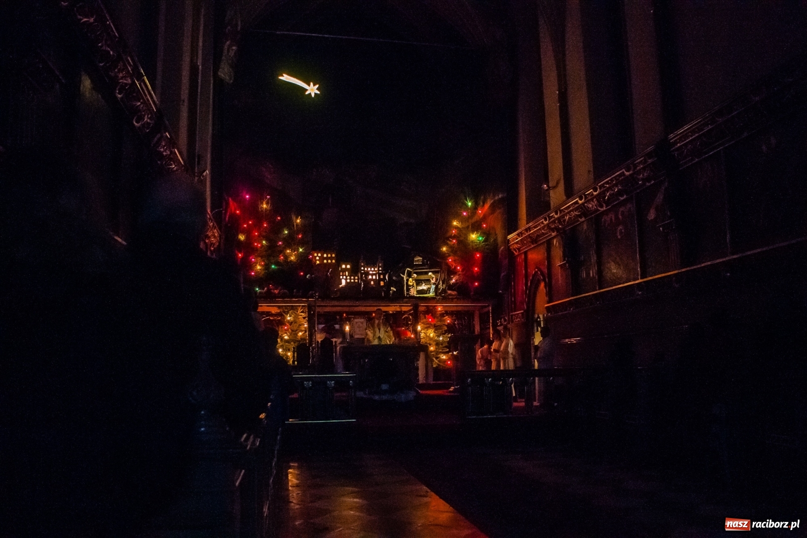 Zdjęcie w galerii na portalu naszraciborz.pl: Cudowna, święta noc w raciborskich kościołach wiadomości z regionu