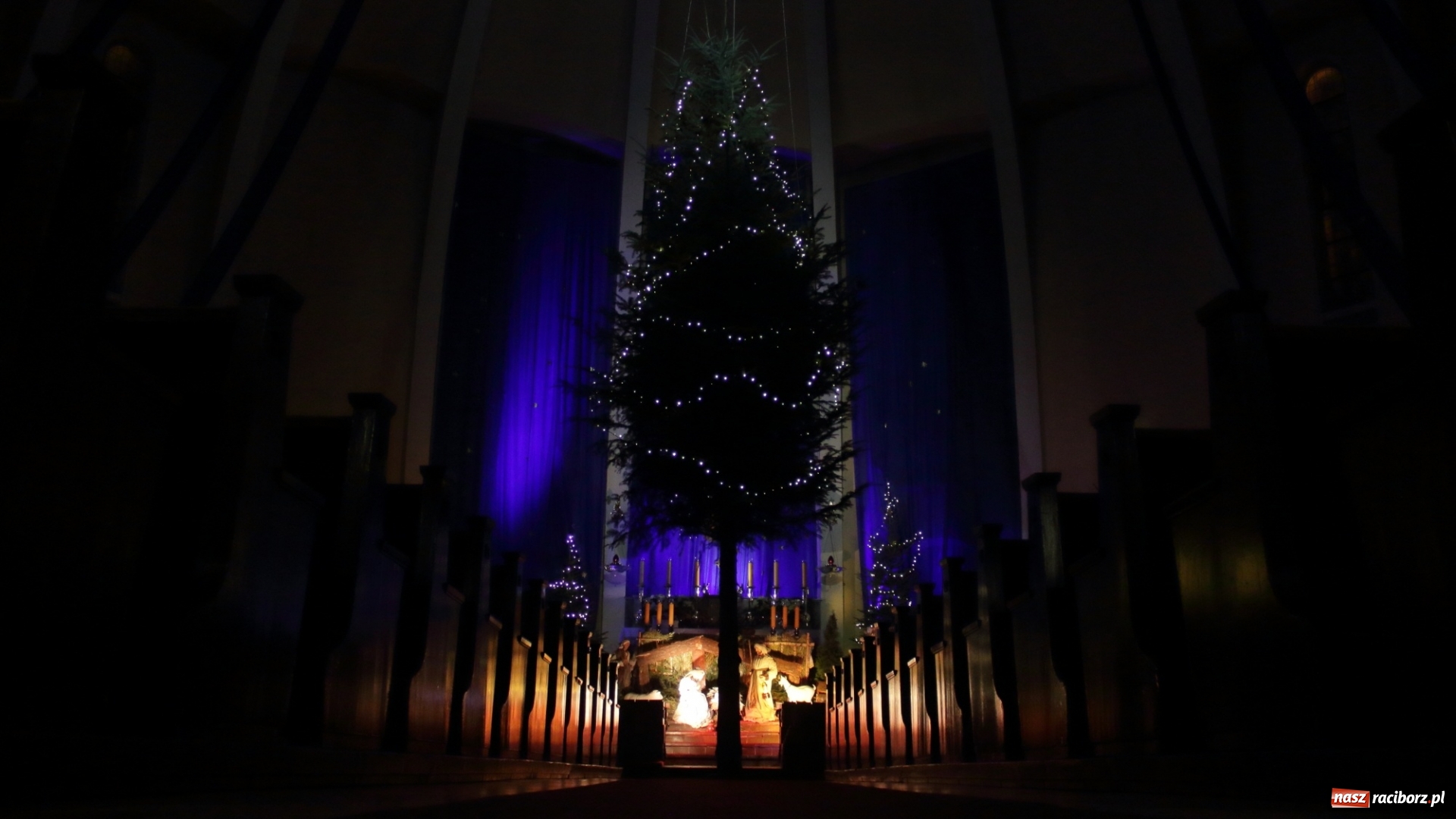 Zdjęcie w galerii na portalu naszraciborz.pl: Cudowna, święta noc w raciborskich kościołach wiadomości z regionu