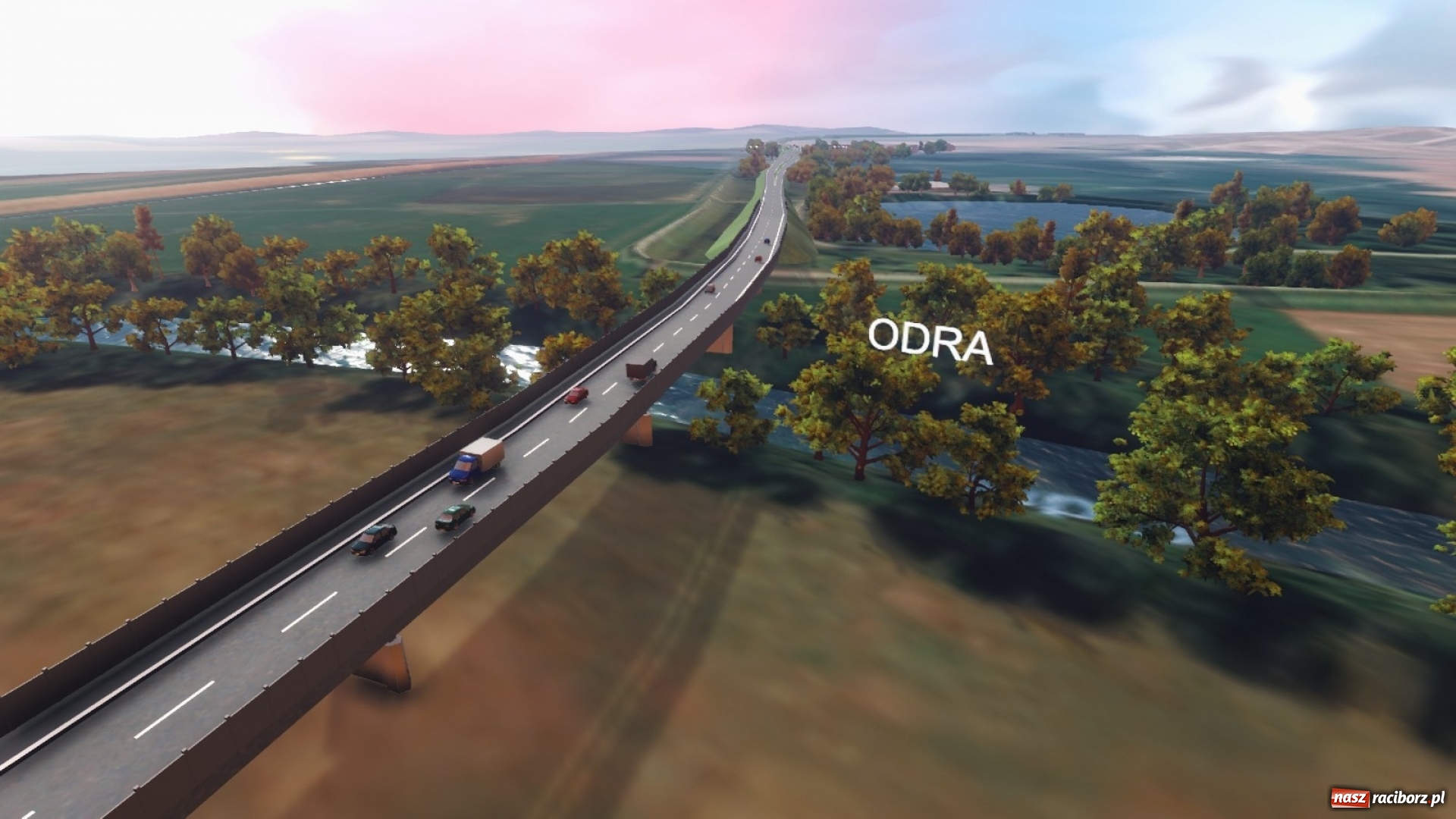 Zdjęcie w galerii na portalu naszraciborz.pl: Rusza budowa wschodniej obwodnicy Raciborza. Strabag podał harmonogram prac [FOTO] wiadomości z regionu