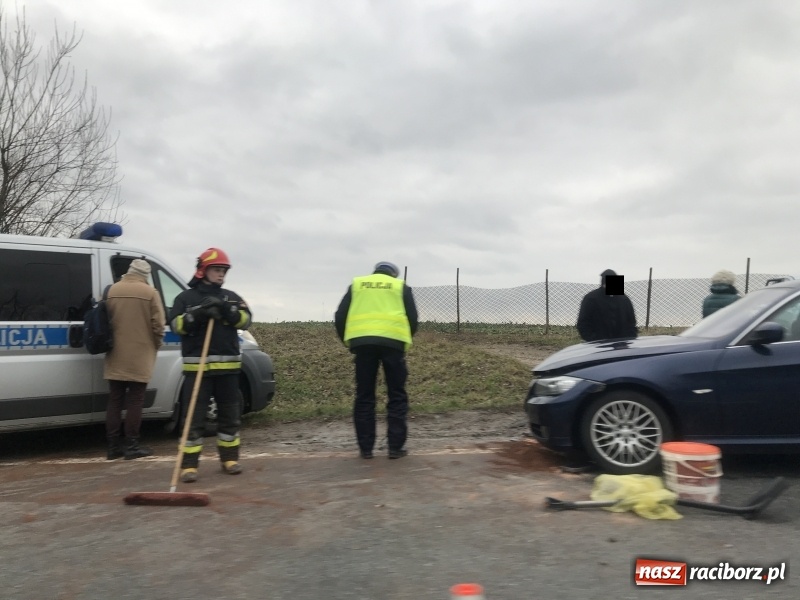 Zdjęcie w galerii na portalu naszraciborz.pl: Pożar w Górkach Ślaskich, dwa zderzenia na Kozielskiej, zagrożenie czadem  wiadomości z regionu