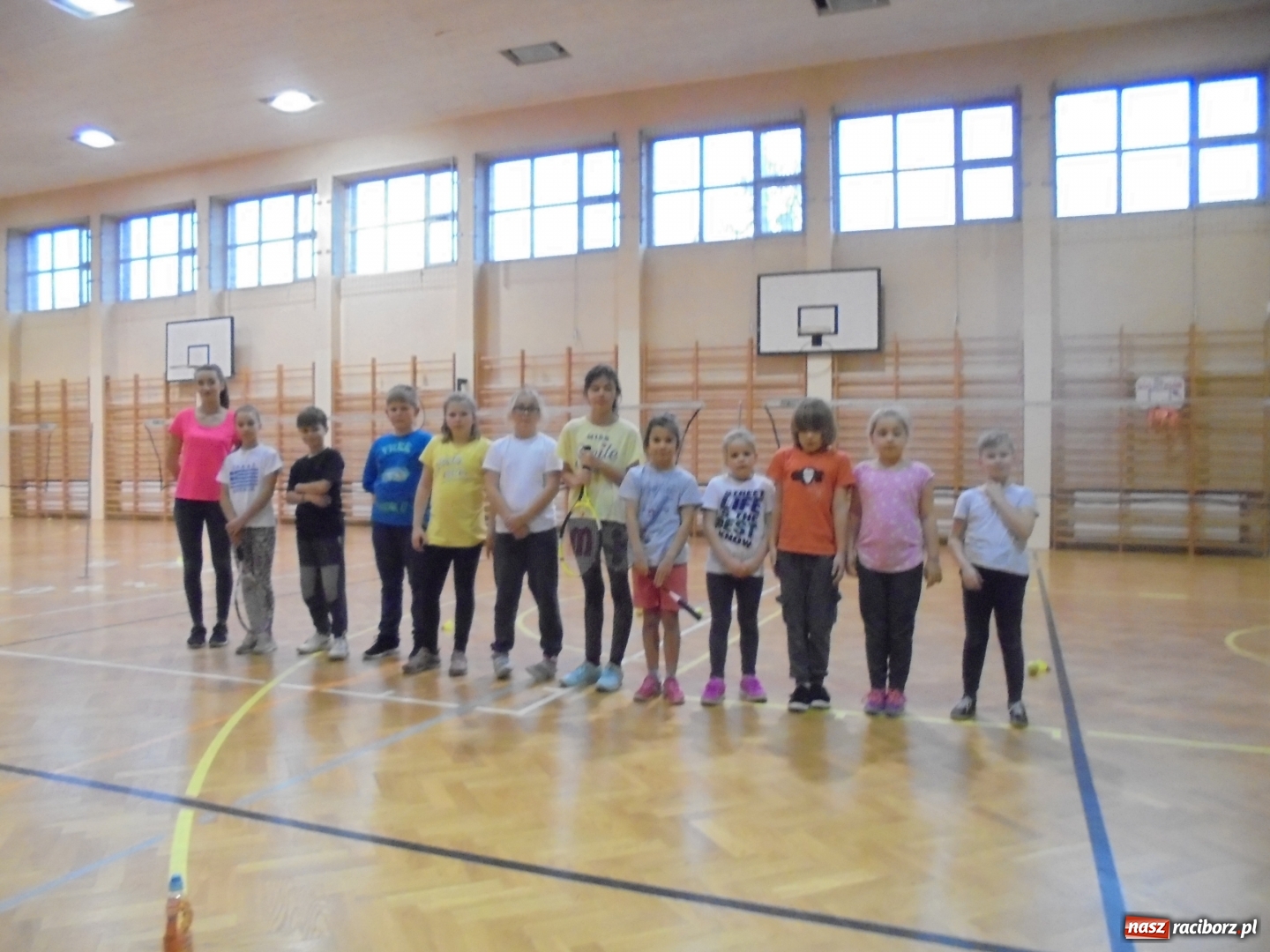 Zdjęcie w galerii na portalu naszraciborz.pl: Sportowy wielobój świąteczny tenisistów TKKF Rafako wiadomości z regionu