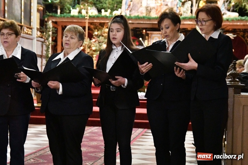 Zdjęcie w galerii na portalu naszraciborz.pl: Kolędy i pastorałki zabrzmiały w świątyni farnej wiadomości z regionu