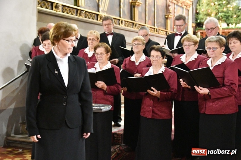 Zdjęcie w galerii na portalu naszraciborz.pl: Kolędy i pastorałki zabrzmiały w świątyni farnej wiadomości z regionu