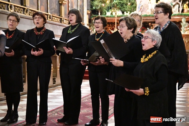 Zdjęcie w galerii na portalu naszraciborz.pl: Kolędy i pastorałki zabrzmiały w świątyni farnej wiadomości z regionu