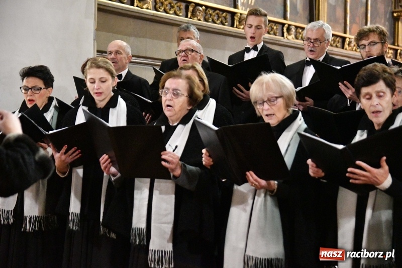 Zdjęcie w galerii na portalu naszraciborz.pl: Kolędy i pastorałki zabrzmiały w świątyni farnej wiadomości z regionu