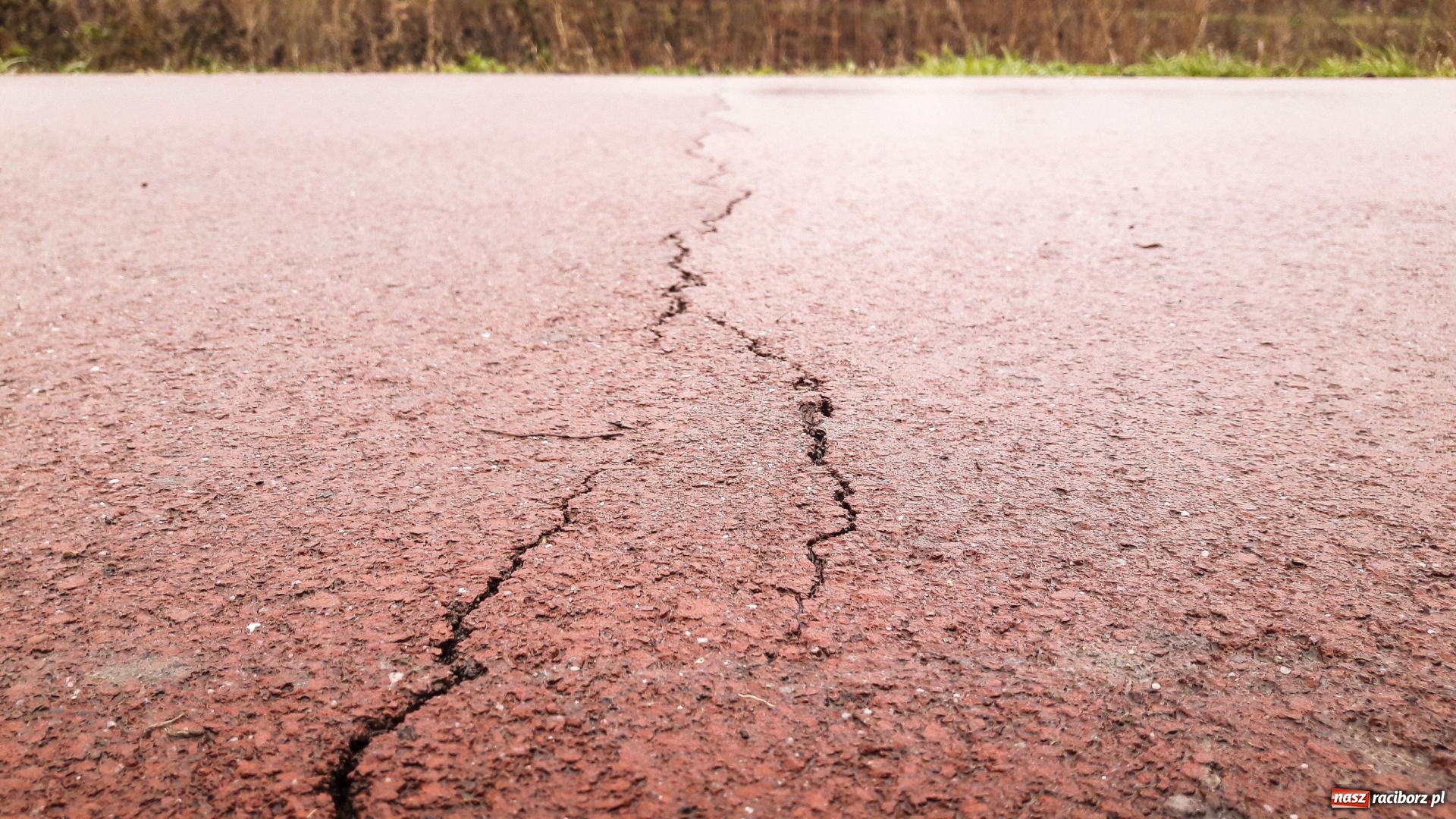 Zdjęcie w galerii na portalu naszraciborz.pl: Sypie się ścieżka rowerowa wzdłuż Odry  wiadomości z regionu