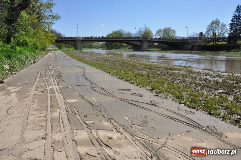 Zdjęcie w galerii na portalu naszraciborz.pl: Sypie się ścieżka rowerowa wzdłuż Odry  wiadomości z regionu