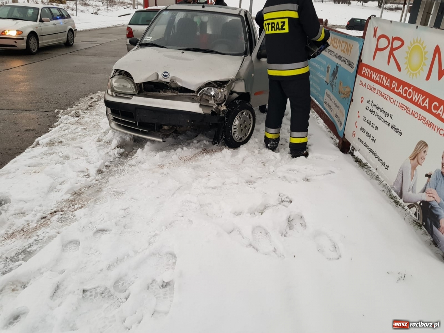 Zdjęcie w galerii na portalu naszraciborz.pl: Kolizja przy Głubczyckiej i próba samobójcza. Czwartek raciborskich strażaków wiadomości z regionu