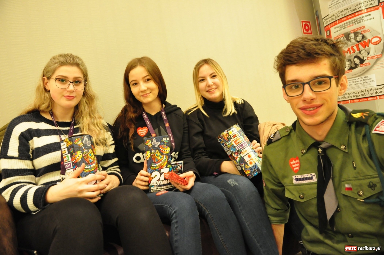 Zdjęcie w galerii na portalu naszraciborz.pl: Wielka Orkiestra Świątecznej Pomocy gra już w Raciborzu FOTO i WIDEO wiadomości z regionu