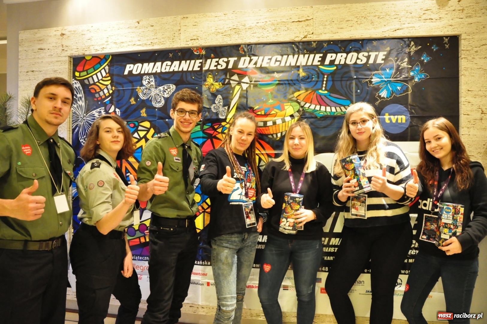 Zdjęcie w galerii na portalu naszraciborz.pl: Wielka Orkiestra Świątecznej Pomocy gra już w Raciborzu FOTO i WIDEO wiadomości z regionu