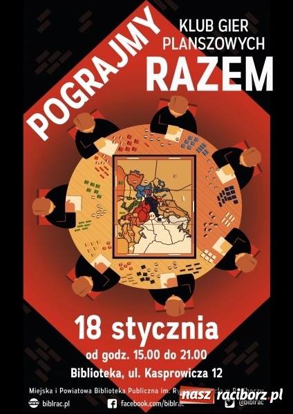 Zdjęcie w galerii na portalu naszraciborz.pl: Planszówkowa uczta w raciborskiej bibliotece wiadomości z regionu