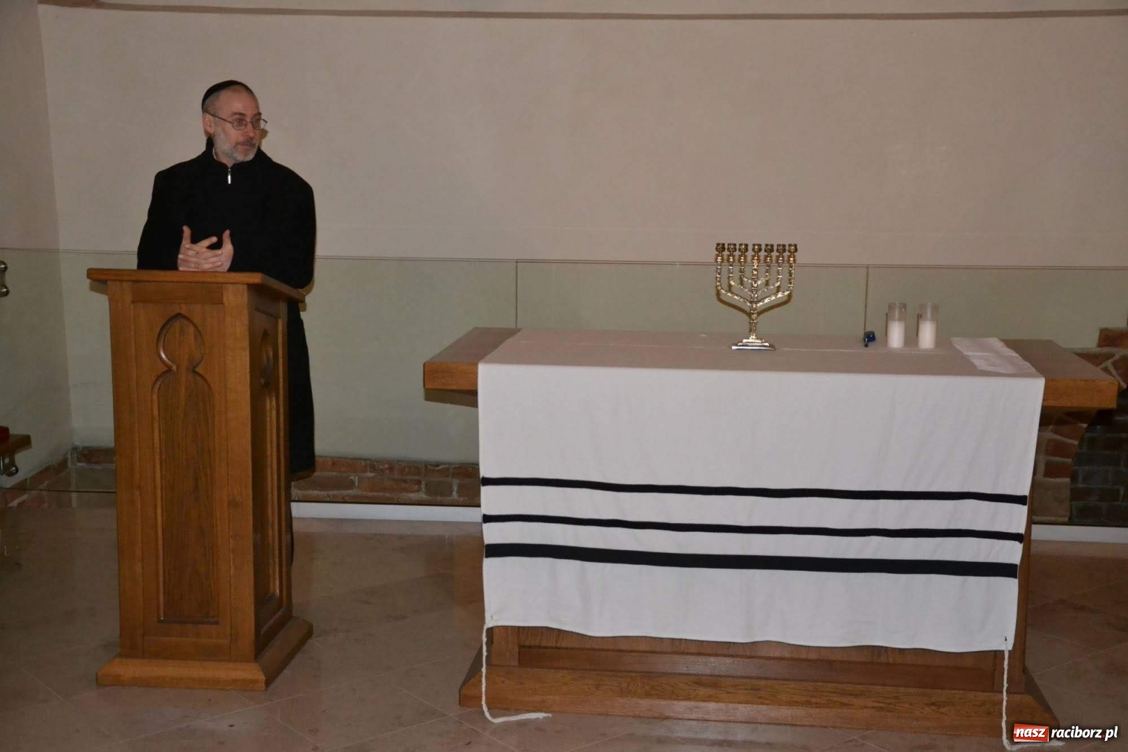 Zdjęcie w galerii na portalu naszraciborz.pl: XXII Dzień Judaizmu w Kościele katolickim w Polsce. Obchody na Zamku Piastowskim  wiadomości z regionu