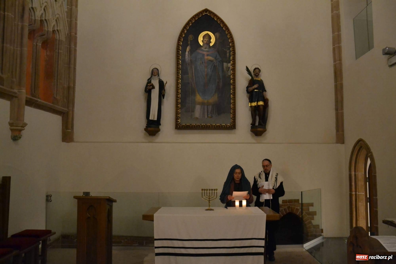 Zdjęcie w galerii na portalu naszraciborz.pl: XXII Dzień Judaizmu w Kościele katolickim w Polsce. Obchody na Zamku Piastowskim  wiadomości z regionu