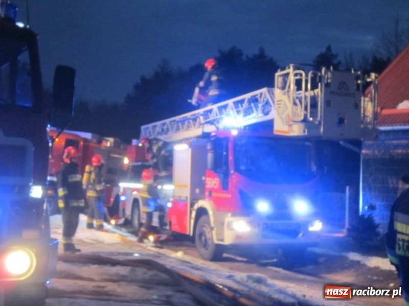 Zdjęcie w galerii na portalu naszraciborz.pl: Trudna akcja gaśnicza w Rudach. Groził wybuch butli z gazem  wiadomości z regionu