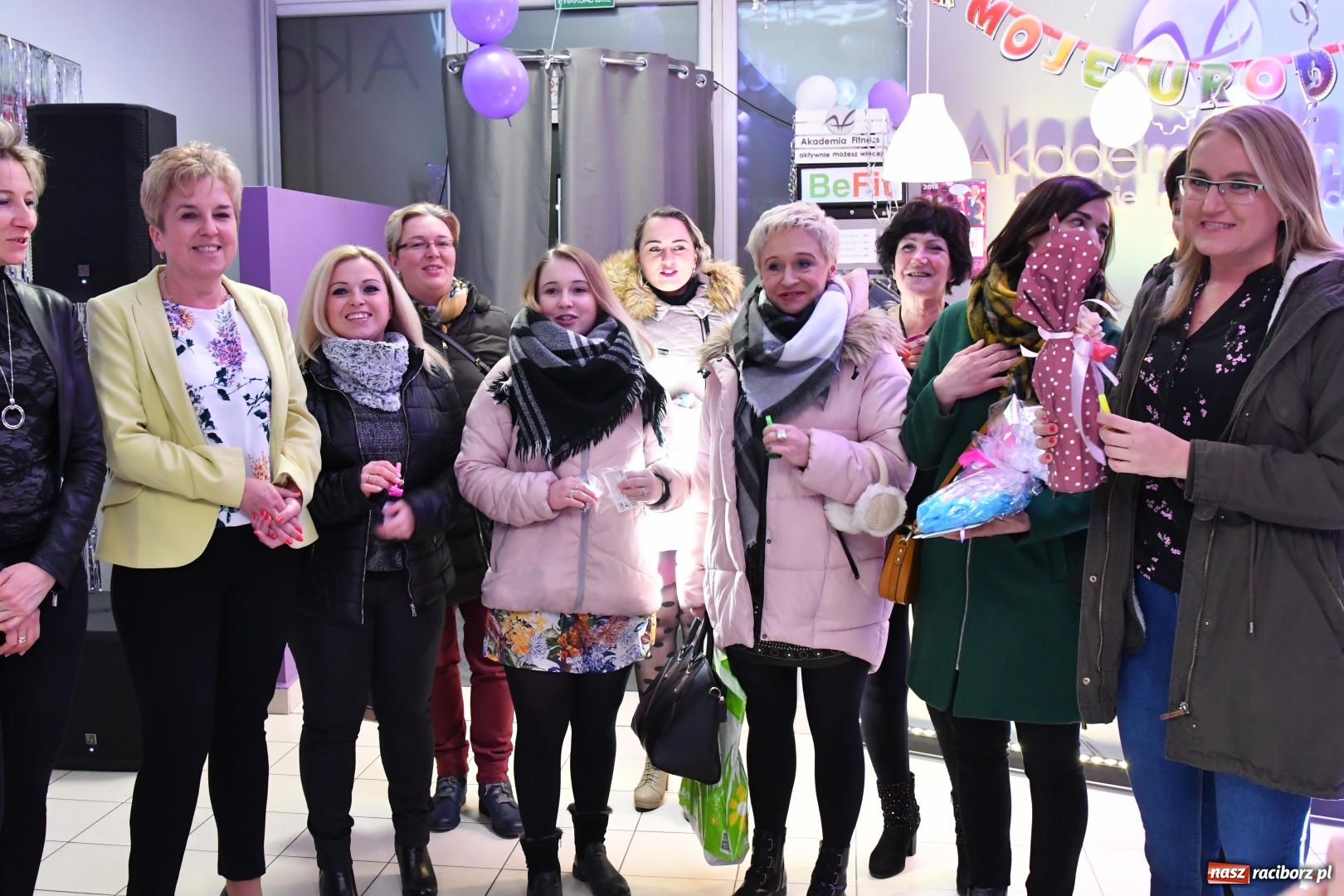 Zdjęcie w galerii na portalu naszraciborz.pl: Huczne urodziny Akademii Fitness  wiadomości z regionu